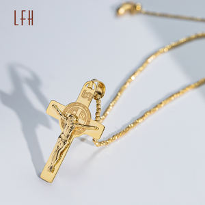 จี้ทองคําแท้ 18k ข้ามเหรียญมหัศจรรย์ จี้พระแม่มารี oro จี้ทางศาสนาต้นฉบับ 18k เครื่องประดับทอง 18k แท้ - Product Image 2