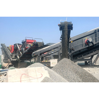 Mini concasseur à mâchoires mobile, concasseur à cône, utilisé pour l'extraction minière et le concassage de pierres de construction, machine de concassage de pierres portable