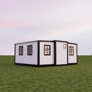 20ft Luxo Expansível Aço Shipping Container Pré-fabricado Luxo Villa Hotel Casa Design Quiosque Quarto Banheiro Econômico - Product Image 3