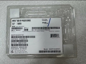 Intel D7-P5520 7.68TB U.2 NVMe PCIe Gen4 <strong>2.</strong>5" Enterprise SSD SSDPF2KX076T1N1 Server Solid State Drive - Product Image 1