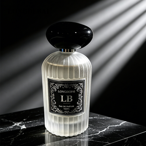 Custom CE Certified Luxury 2026 Crimp <b>Perfume</b> Spray <b>Bottle</b> 100ml Frosted Color <b>Empty</b> Round Glass <b>Perfume</b> <b>Bottle</b> with Plastic Lid - Product Image 1