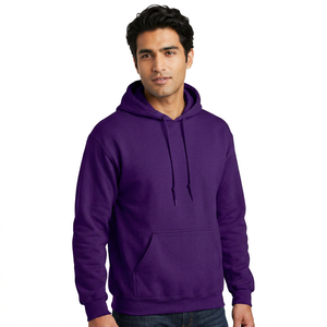 Wholesale <b>Men's</b> <b>Hoodies</b> <b>Thick</b> Unisex Polyester Cotton Fleece <b>Hoodies</b> for <b>Men</b> Sweatshirts - Product Image 1