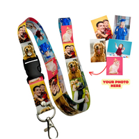 Tour de Cou Personnalisé Imprimé pour Personnel de Santé, Lanière avec Nom Personnalisé en Polyester Nylon, Idéal Fête, Enseignant, Cadeau pour Infirmières