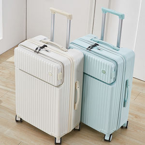 Maleta de embarque para estudiantes jóvenes al por mayor con bolsillo frontal, funda de Puerto USB, equipaje universal ligero - Product Image 6