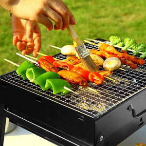 Estufa <span class=keywords><strong>de</strong></span> <span class=keywords><strong>barbacoa</strong></span> <span class=keywords><strong>de</strong></span> carbono portátil <span class=keywords><strong>para</strong></span> exteriores, miniparrilla plegable <span class=keywords><strong>para</strong></span> Picnic, jardín, fiesta, cocina, <span class=keywords><strong>terraza</strong></span>, Camping, viaje - Product Image 5