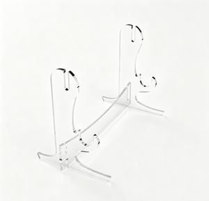 Support de présentation pour <span class=keywords><strong>katana</strong></span> en acrylique transparent à double niveau, support de sabre transparent autoportant pour collection de lames de samouraï et décoration de table - Product Image 4