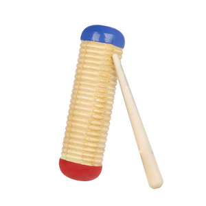 Instrumento de percusión Orff, tubo raspador de arena, material didáctico interactivo educativo para el aprendizaje musical - Product Image 1