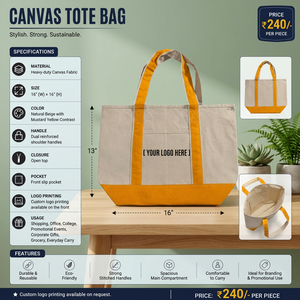Bolsa de Compras Reutilizable de Lona de Algodón Fabricada en India para Mujeres y Uso Diario Disponible al Mejor Precio - Product Image 4
