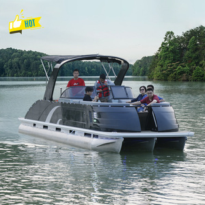 เรือยอชท์สปอร์ตหรูหราใหม่ ทำจากไฟเบอร์กลาส พร้อมเครื่องยนต์สำหรับการดริฟท์ เรือตกปลาสุดหรูสำหรับขาย - Product Image 3