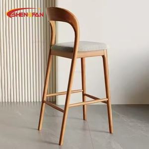 <span class=keywords><strong>Tabouret</strong></span> de bar en bois massif nordique, chaise haute confortable et table, <span class=keywords><strong>tabouret</strong></span> de comptoir moderne pour la maison, la <span class=keywords><strong>cuisine</strong></span>, la salle à manger - Product Image 5