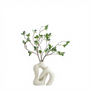 Modern Porcelain Ceramic <b>Vase</b> Home Decor Tabletop Wedding Flower <b>Vase</b> <b>Unique</b> Design Gifts Home Decor Pottery Art for Diwali - Product Image 4