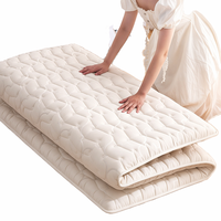 Matelas Futon Japonais en Mousse de Qualité Hôtelière pour Dortoir, Tatami Compressé, Taille Double, Tapis de Couchage Roulé en Boîte, Durable