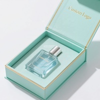 Boîte de parfum en carton magnétique de qualité supérieure, écologique, OEM, avec estampage à chaud personnalisé en or et logo imprimé