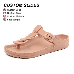 Sandalias OLICOM Personalizadas al por Mayor para Mujer con Soporte de Arco, Correas Ajustables con Hebilla, Sandalias de <span class=keywords><strong>Playa</strong></span>, Chanclas Ligeras de Verano - Product Image 2
