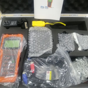 ポータブル超音波デジタル水流計高温センサータイプ流量計の超音波クランプ - Product Image 6