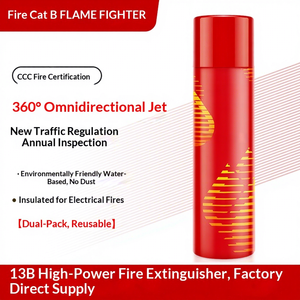 <span class=keywords><strong>Extincteur</strong></span> à eau portable Flame Warrior monté sur véhicule, à 360 degrés, pour la lutte contre les incendies dans les voitures, les foyers et les cuisines - Product Image 2