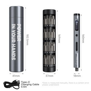 Nouveau jeu de tournevis <span class=keywords><strong>électrique</strong></span> Rechargeable 62 en 1 outil de tournevis de précision mingtu puissance Kit de réparation outils OEM ODM - Product Image 3