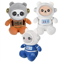 Peluche douce chat de l'espace Panda mouton jouet personnalisé enfants cadeau peluche jouets de l'espace
