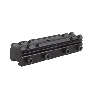 Adaptateur de montage CoyotiSports GFM006 en alliage d'aluminium de haute qualité, multi-couches, noir mat, 11 mm, pour lampe torche et viseur point rouge - Product Image 4