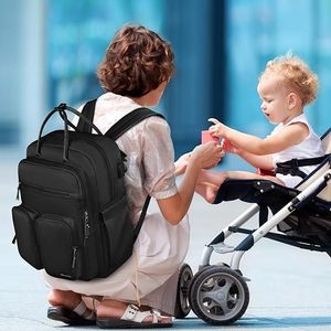 Free sample Travel Mommy Nursing <b>Nappy</b> <b>Bags</b> with Multiple Uses Four-piece set of tote diaper <b>bags</b> for <b>babies</b> - Product Image 3