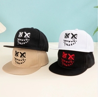 Luxe Oxford Cross-border baseballcap hiphop platte klep handgebreide fruit grappige Halloween pompoen demon outdoor
