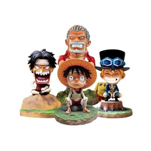 4 Styles 11-14cm Anime <span class=keywords><strong>Luffy</strong></span> <span class=keywords><strong>Ace</strong></span> Mini <span class=keywords><strong>Figurine</strong></span> Action Pvc Collectible Figure Modèle Décoration Cadeau de Noël - Product Image 1