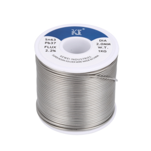 Alambre de <span class=keywords><strong>Soldadura</strong></span> Electrónica de <span class=keywords><strong>Estaño</strong></span> con Plomo, Aleación Sn63Pb37 Sn60Pb40, Bobina de 800g para <span class=keywords><strong>Soldadura</strong></span> de PCB SMD SMT - Product Image 1