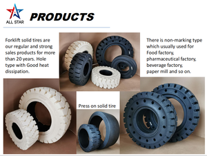 China Banden Heftruck Massieve Banden 15*4.5-8 Heftruck 15X4.5-8 - Product Image 6