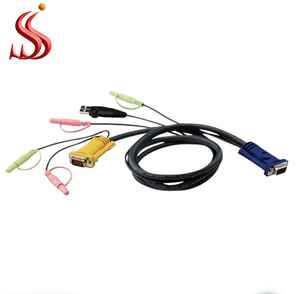 Bán buôn KVM âm thanh video mic chuột bàn phím Cáp - Product Image 5