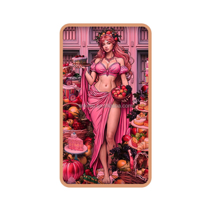 Barra de Cobre Puro 999 de 1 Onza AVDP de Doble Cara con Diseño de Mazo de Cartas del Oráculo de las <span class=keywords><strong>7</strong></span> <span class=keywords><strong>Pecados</strong></span> <span class=keywords><strong>Capitales</strong></span> - Product Image 2