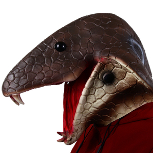 Máscara de Látex de Cobra Marrón Aterradora, Cubre Rostro Completo, Cabeza de Serpiente Realista con Colmillos, para Halloween, Cosplay, <span class=keywords><strong>Casa</strong></span> Embrujada, Disfraz, Fiesta, Accesorio de Mascarada - Product Image 5