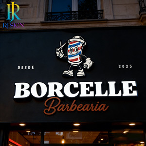 Letras de Canal 3D Iluminadas por LED <span class=keywords><strong>para</strong></span> Exteriores, Personalizadas, de Acrílico y Acero Inoxidable, Letrero Publicitario Comercial con Logotipo Iluminado Frontalmente <span class=keywords><strong>para</strong></span> <span class=keywords><strong>Empresas</strong></span> - Product Image 3