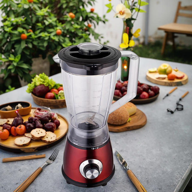 Wholesale 1.5L Smart Digital Electric Food Processor Multifunctional Heating Blender New Kitchen Ice Juicer Knob Mixer Plastic