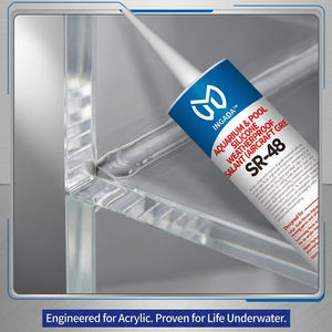 Scellant silicone pour aquarium et piscine SR-48, résistant aux intempéries, faible pollution, faible odeur, résistant à l'eau, respectueux de l'environnement - Product Image 1