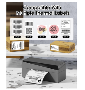מדפסת מדבקות Phomemo PM249BTZ, מדפסת תוויות למשלוח ישיר לעסקים קטנים ומדבקות משלוח תרמיות - Product Image 4