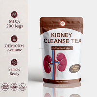 Tisane chinoise de marque aux herbes mélangées pour la santé rénale, nettoyage naturel des reins, sachets de thé de qualité supérieure en boîte