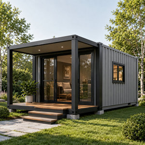 Casa Contenedor Expandible de Dos Pisos de Lujo de 40 Pies, la Más Vendida, con Escalera y <span class=keywords><strong>Terraza</strong></span> - Product Image 4