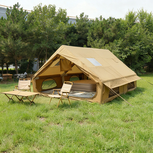 <span class=keywords><strong>Tente</strong></span> <span class=keywords><strong>gonflable</strong></span> de glamping TOPIND en tissu Oxford 300D, 12 mètres carrés, légère, imperméable, grande, kaki, pour 6 <span class=keywords><strong>personnes</strong></span>, camping familial - Product Image 6
