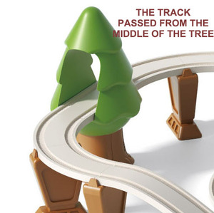 2025 enfants Offre Spéciale bricolage assemblage 62 pièces piste voiture aventure jouets éducatifs arbre électrique musique <span class=keywords><strong>Rail</strong></span> voiture jouets - Product Image 4