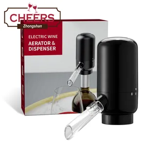 One-Button Smart <strong>Wine</strong> Decanter Automatic Aerating Pourer Spout Electric Battery Powered <strong>Wine</strong> Dispenser <strong>Pump</strong> for Business Gifts - Product Image 6