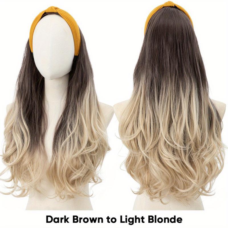 Brun foncé à blond clair