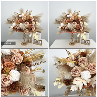 Boules de fleurs artificielles en soie DKB en gros pour mariages, hôtels, villas, centres de table et décorations de fête