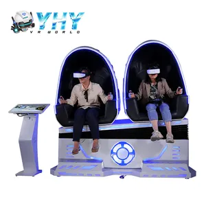 YHY独家专利超过200游戏电影影院批发价虚拟现实9D蛋椅
