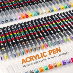 Premium 120 168 Colors Fine Tip <b>Paint</b> Markers Water-Based Acrylic Non-Toxic Multi-Surface Painting Bulk <b>Set</b> Dual-Sided Writing - Product Image 2