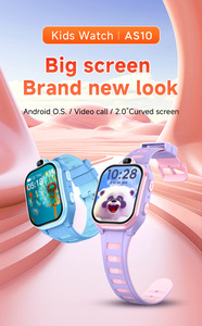 <span class=keywords><strong>Reloj</strong></span> <span class=keywords><strong>Inteligente</strong></span> para Niños con Android 4G Versión Global HD, LTE, GPS, Llamadas SOS, Videollamadas, Chat, Música, Podómetro, WhatsApp para Niños AS10 - Product Image 2