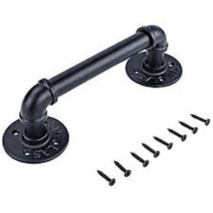 DN 15 flange da pavimento in ghisa malleabile a 4 fori per raccordi per mensole - Product Image 4