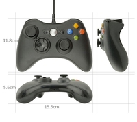 Control de Juegos con Cable USB para PC, Joystick y Mando a Distancia para Computadora