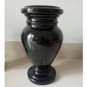 Vases à fleurs en granit noir absolu pour <span class=keywords><strong>pierre</strong></span> <span class=keywords><strong>tombale</strong></span> - Product Image 2