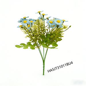 Mini Ramo <span class=keywords><strong>de</strong></span> Margaritas <span class=keywords><strong>de</strong></span> <span class=keywords><strong>Otoño</strong></span> Realistas, Flores Artificiales <span class=keywords><strong>de</strong></span> Primera Calidad para Decoración <span class=keywords><strong>de</strong></span> Mesa <span class=keywords><strong>de</strong></span> Oficina en el Hogar - Product Image 2