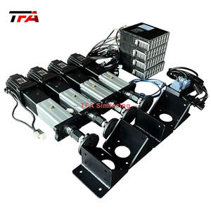 OEM 4DOF + TL racing <span class=keywords><strong>motion</strong></span> simulator servo motor aktuator kit untuk PS4 PS5 car race simulator atau simulator penerbangan - Product Image 3